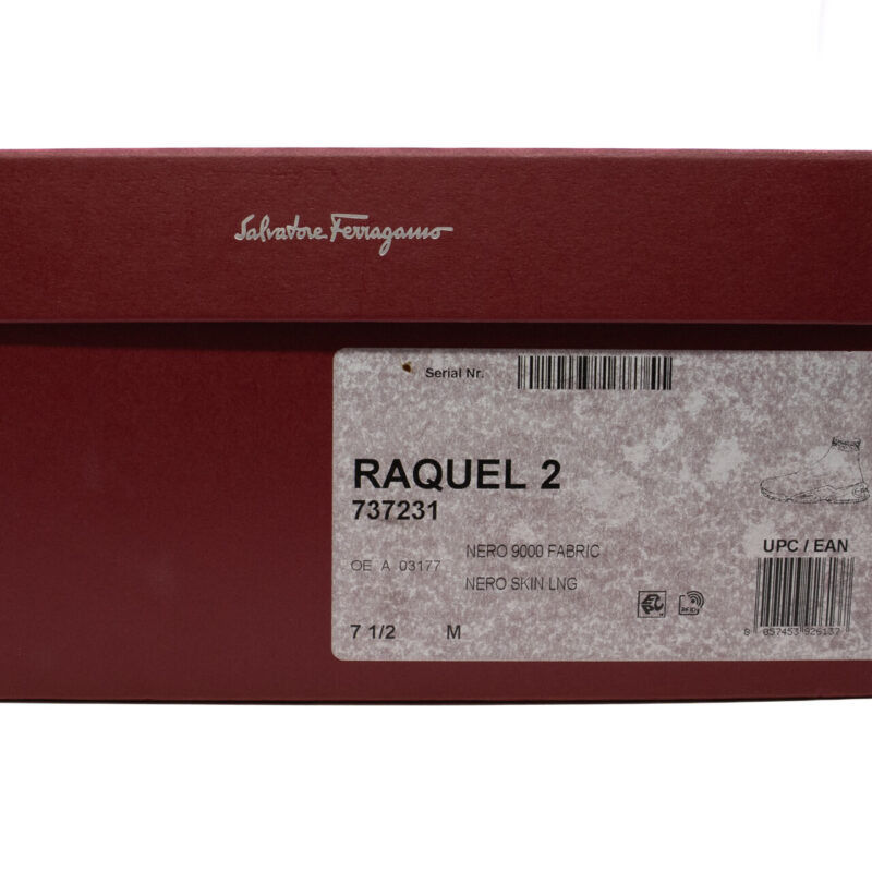 Salvatore Ferragamo 'Raquel 2' Shoes - Size 7.5 US (737231) + Box #64546