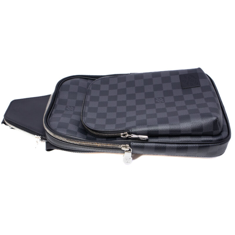 Louis Vuitton Avenue SlingBag NM N45302 in Damier Graphite Canvas – RRP $3,450 #64477