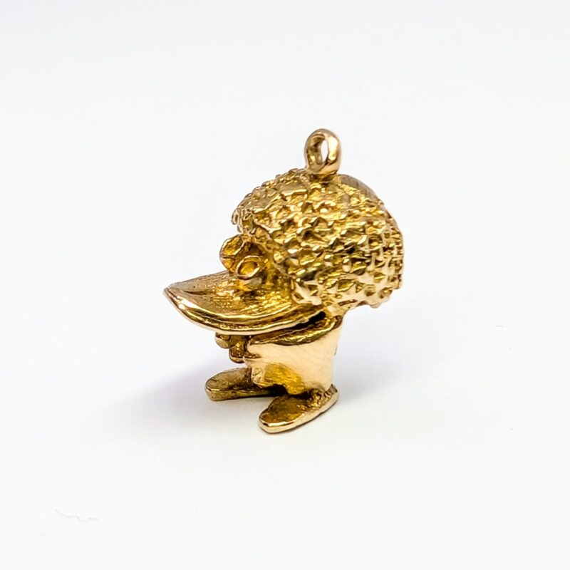 9ct Yellow Gold Duck Charm #Charm1-20