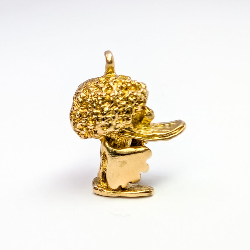 9ct Yellow Gold Duck Charm #Charm1-20