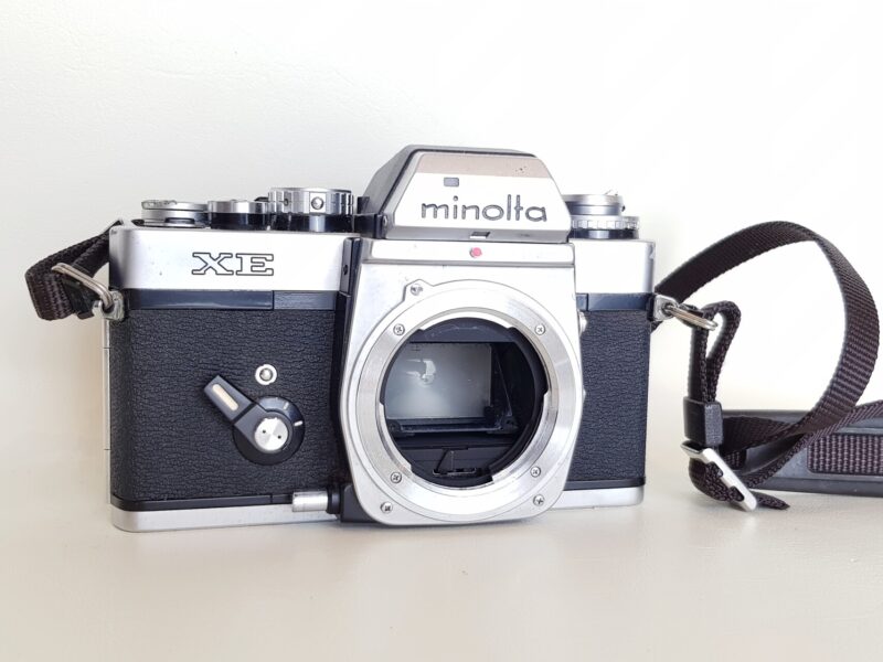 Vintage Minolta XE 35mm SLR Film Camera Body #65237 - Image 4