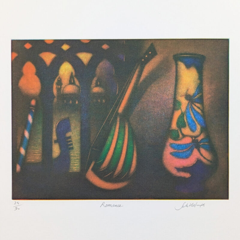 Laurent Schkolnyk Romance 24/90 Mezzotint | Hand Signed #64814