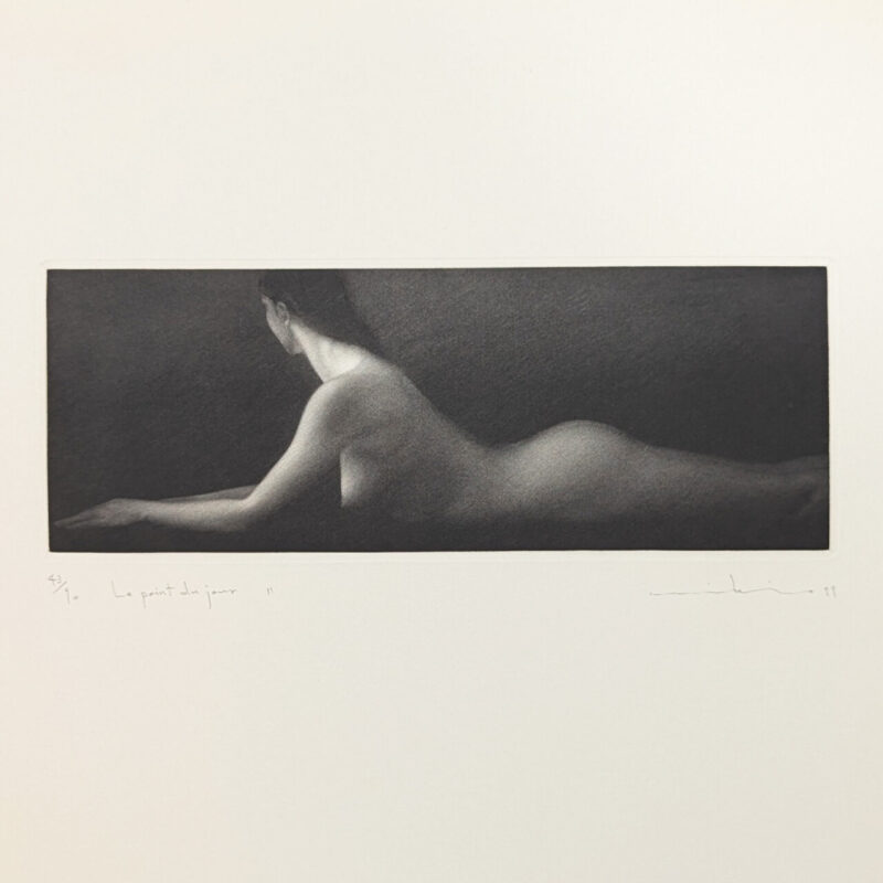 Mikio Watanabe Le Paint Du Jour 43/90 Mezzotint | Hand Signed #64819