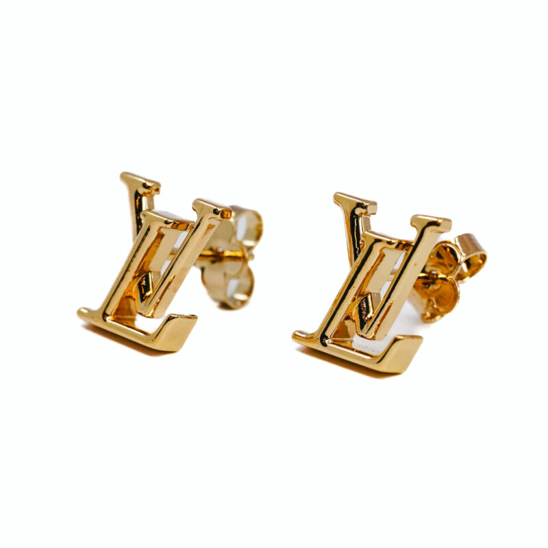 Louis Vuitton LV Iconic Stud Earrings + Box M00610 #65295