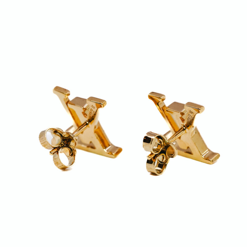 Louis Vuitton LV Iconic Stud Earrings + Box M00610 #65295