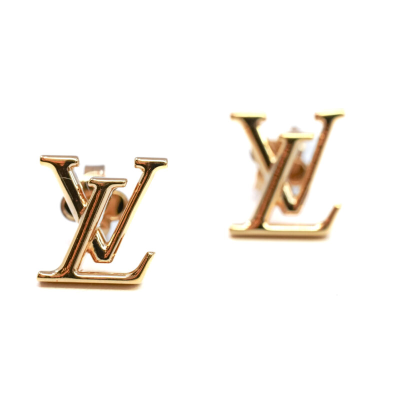 Louis Vuitton LV Iconic Stud Earrings + Box M00610 #65295