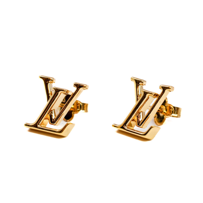 Louis Vuitton LV Iconic Stud Earrings + Box M00610 #65295