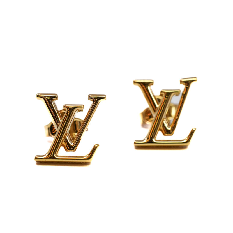 Louis Vuitton LV Iconic Stud Earrings + Box M00610 #65295