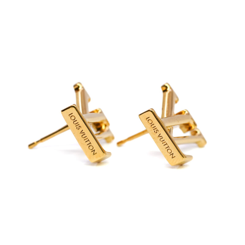 Louis Vuitton LV Iconic Stud Earrings + Box M00610 #65295