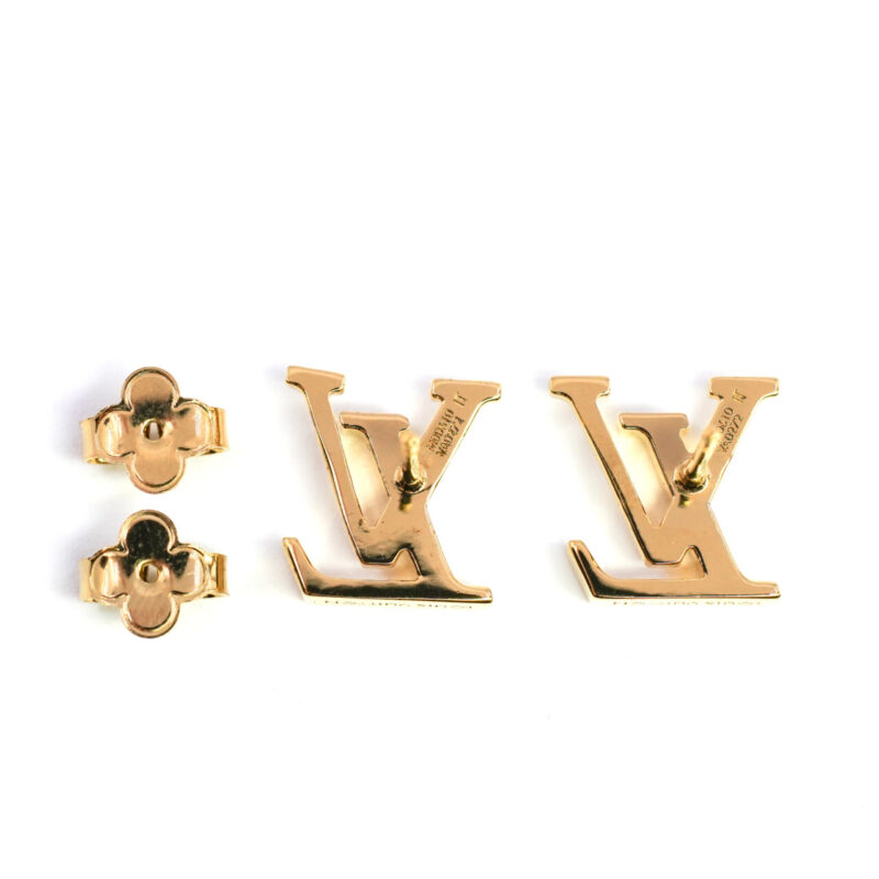 Louis Vuitton LV Iconic Stud Earrings + Box M00610 #65295