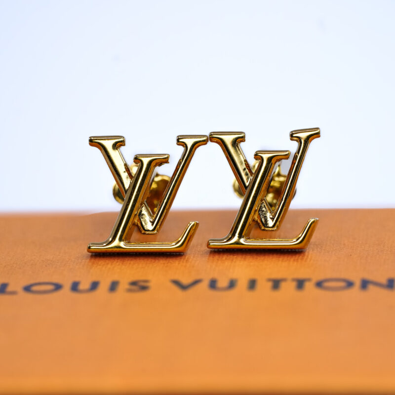 Louis Vuitton LV Iconic Stud Earrings + Box M00610 #65295