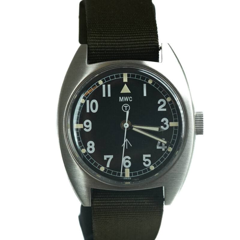 1991 MWC Military Style RAF 6BB-6645-99 523-8290 Quartz 35mm Gents Watch #65017