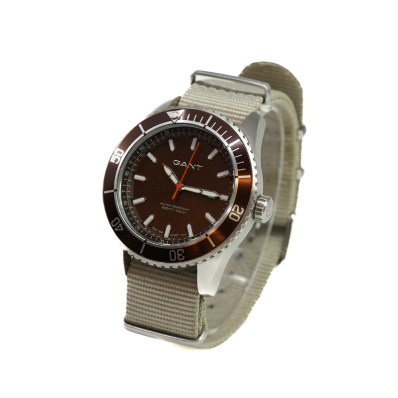 Gant Seabrook Military Brown Nylon W70633 Quartz Watch #65011