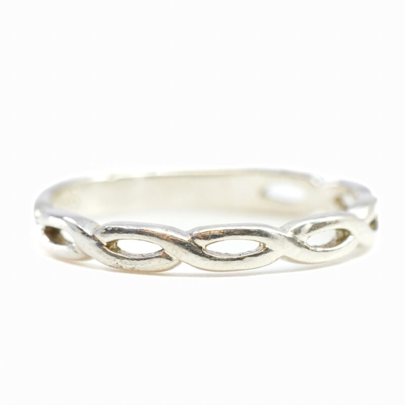 Sterling Silver Ring Size R #65094