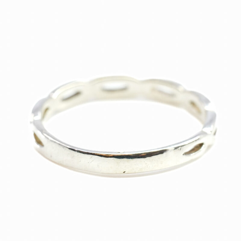 Sterling Silver Ring Size R #65094