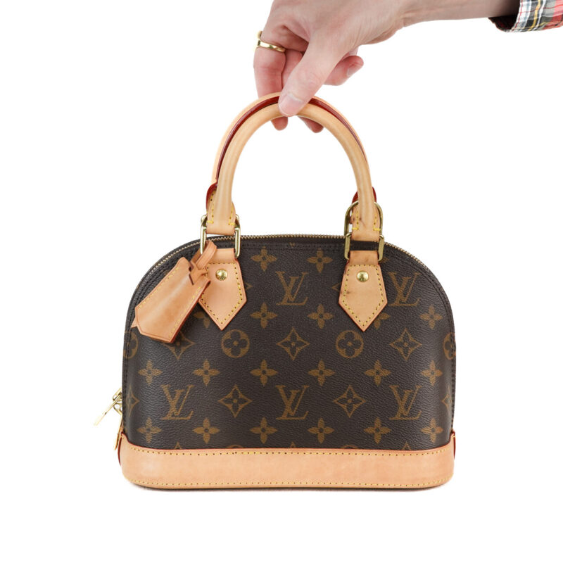 Louis Vuitton Alma BB Monogram Bag + COA #65319