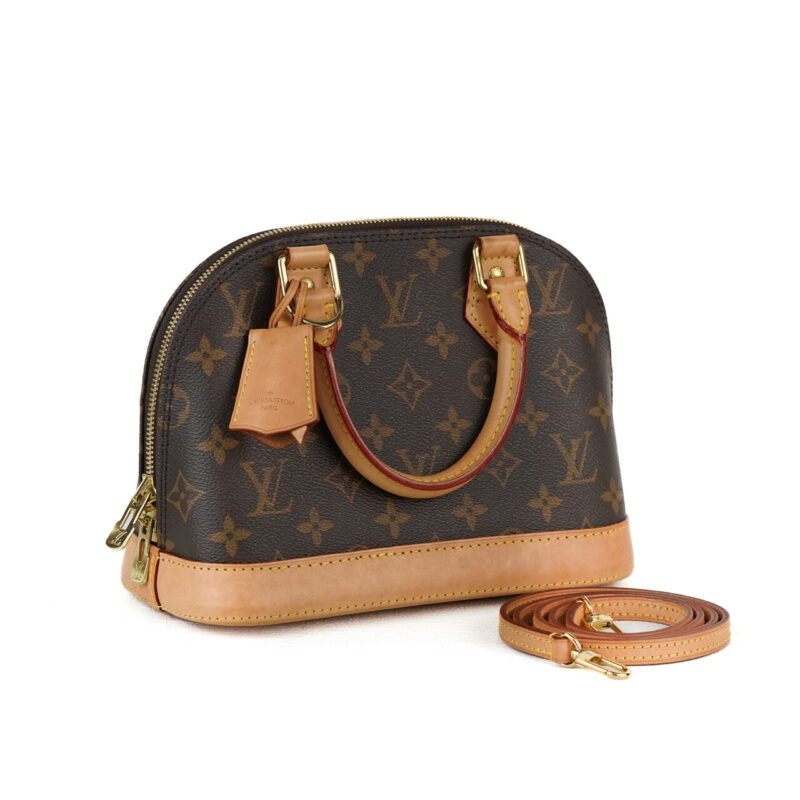 Louis Vuitton Alma BB Monogram Bag + COA #65319