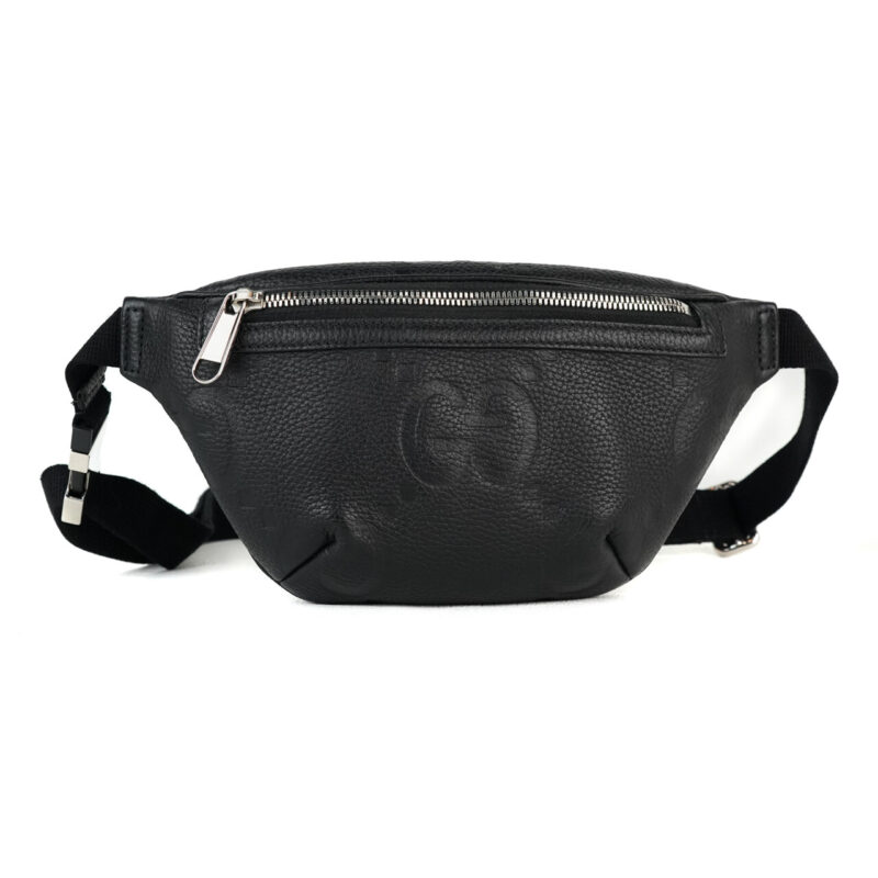 Gucci Jumbo GG Small Black Belt Bag 658582 + COA #64967