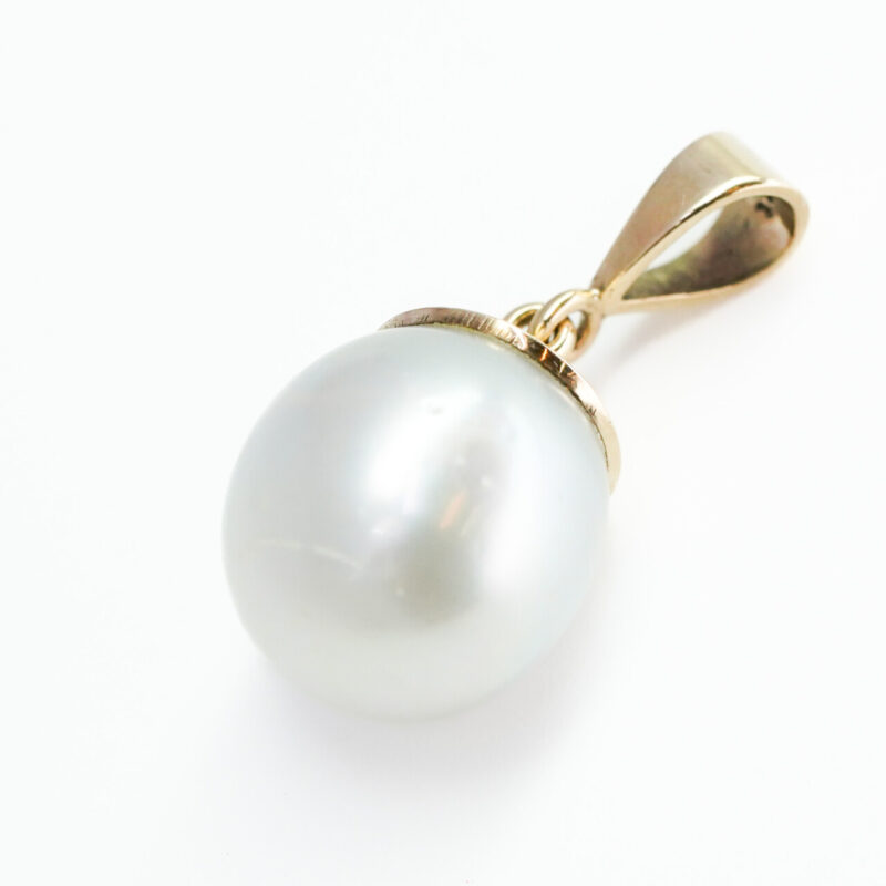 9ct Yellow Gold Pearl Pendant #65324