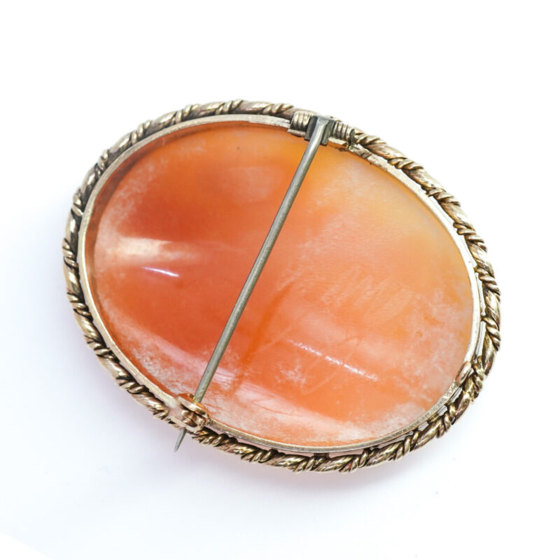 Cameo Brooch / Pendant in 9ct Yellow Gold #64373