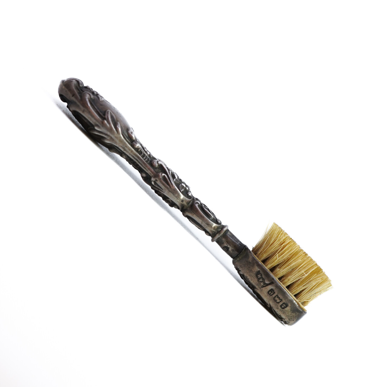 Antique Art Nouveau Sterling Silver Tooth Brush W&H C.1904 #65266 Antique Art Nouveau Sterling Silver Tooth Brush W&H C.1904 #65266 - Image 5