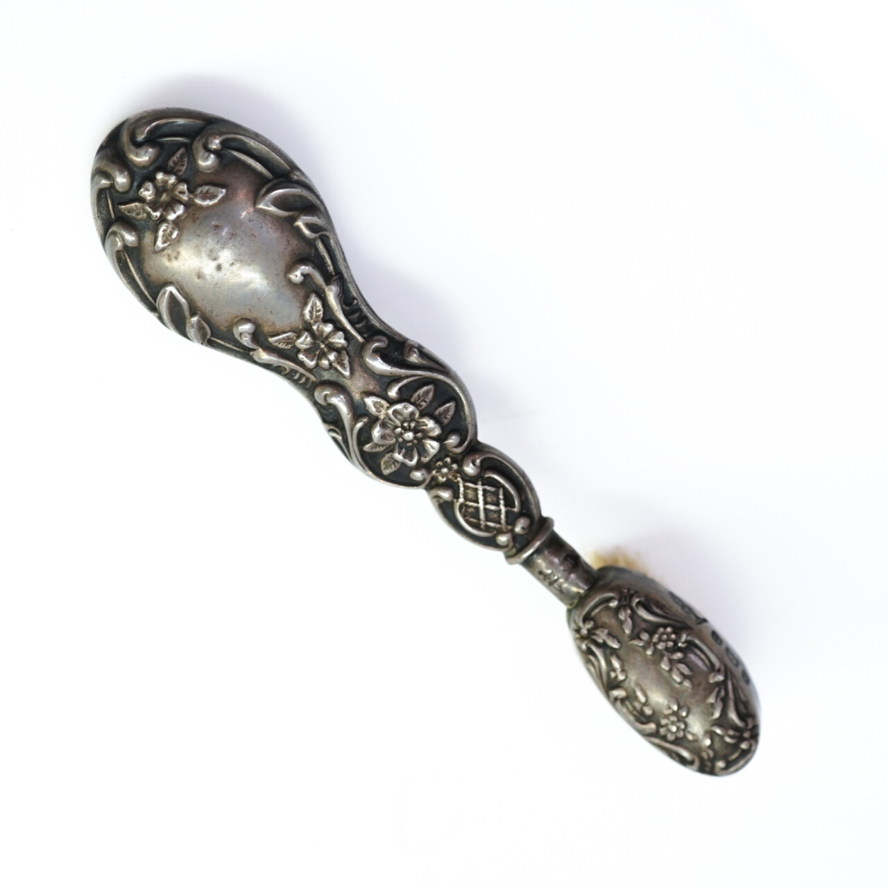 Antique Art Nouveau Sterling Silver Tooth Brush W&H C.1904 #65266 Antique Art Nouveau Sterling Silver Tooth Brush W&H C.1904 #65266 - Image 3
