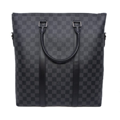 Louis Vuitton Damier Graphite Anton Tote Bag Briefcase + Accessories & COA #64399