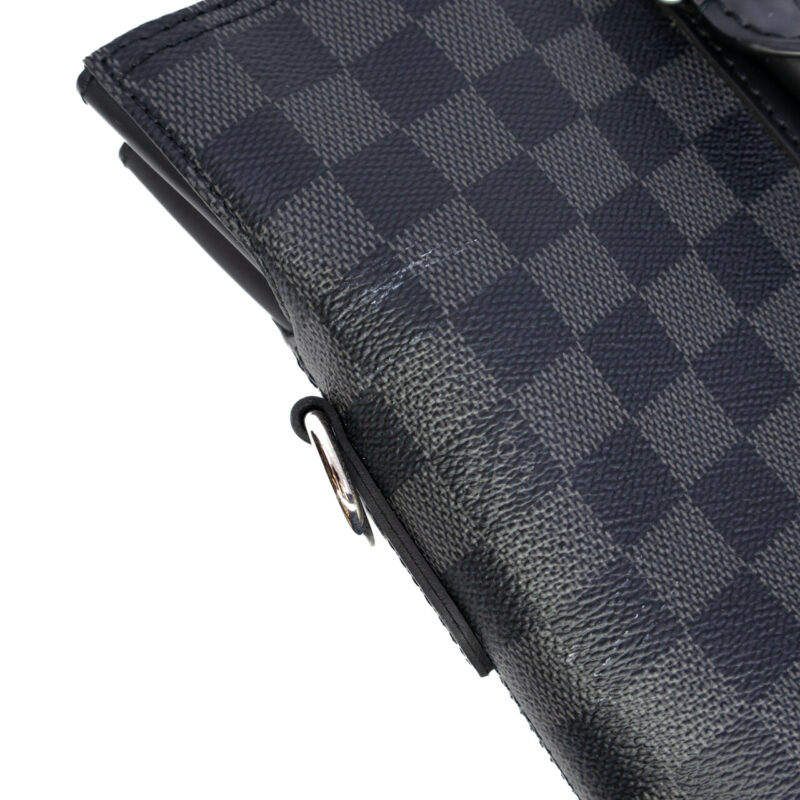 Louis Vuitton Damier Graphite Anton Tote Bag Briefcase + Accessories & COA #64399