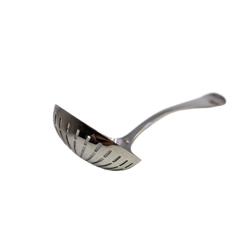 Antique Solid 833 Dutch Silver Sifter Ladel / Spoon (1918 Nederlands) #B65177