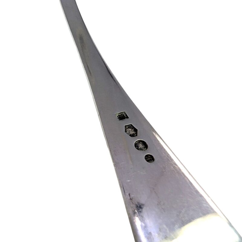 Antique Solid 833 Dutch Silver Sifter Ladel / Spoon (1918 Nederlands) #B65177