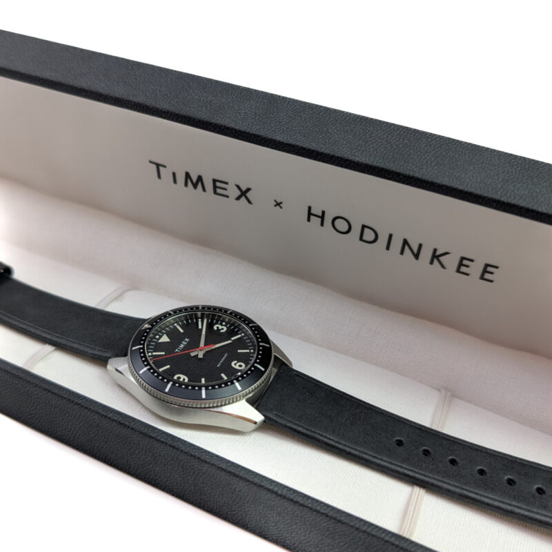 Timex Hodinkee Waterbury Automatic Watch 40mm Black Dial *new* TW2V32900ZV #65020