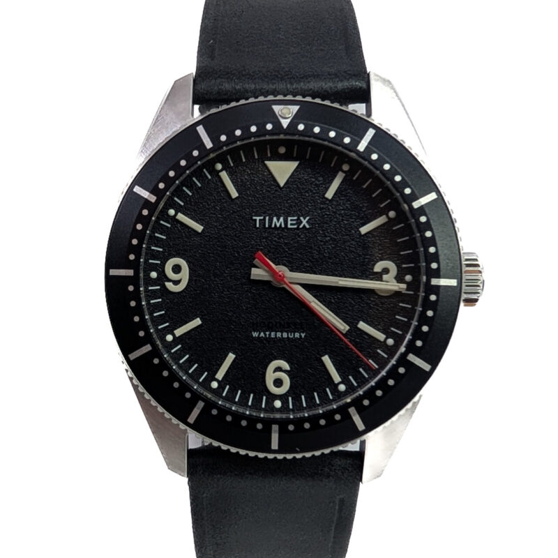 Timex Hodinkee Waterbury Automatic Watch 40mm Black Dial *new* TW2V32900ZV #65020