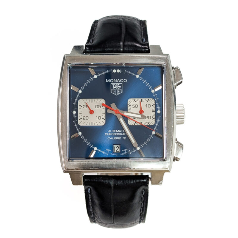 Tag Heuer Monaco Auto Calibre 12 Watch CAW2111 #64592