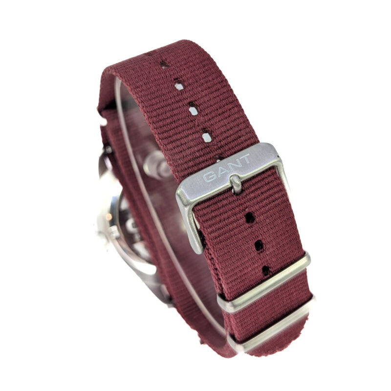 Gant Seabrook Military Red Nylon W70635 Quartz Watch #65013 - Image 8