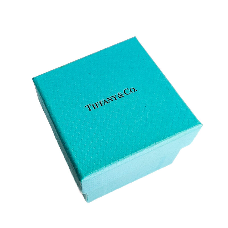 Tiffany & Co - Tiffany Forever Platinum Band with a Half-Circle of Diamonds Size 5.5 #65560 - Image 15