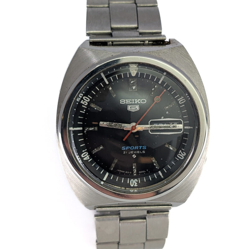 Vintage Seiko 5 Sports 6319-6000 Automatic Watch c.1977 #65469 - Image 9