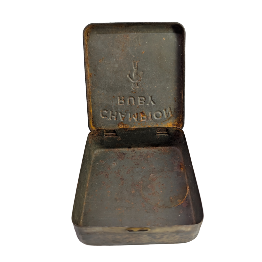 champion ruby tobacco tin Vintage/Antique Champion Ruby Small Tobacco Tin – Australiana #65550