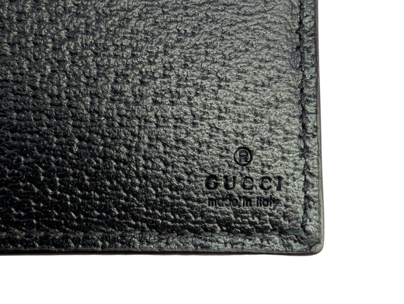 Gucci Interlocking G Card Bifold Wallet in Black 734997 + COA #64968 - Image 8