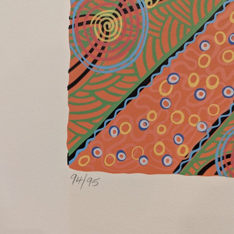 Bronwyn Bancroft Life Created Life Begins Aboriginal Screen Print 94/95 | Hand Signed #64863 - Image 5