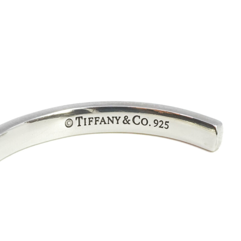 Tiffany & Co Sterling Silver Narrow Cuff Bangle Size Medium RRP$880 #65615 - Image 6