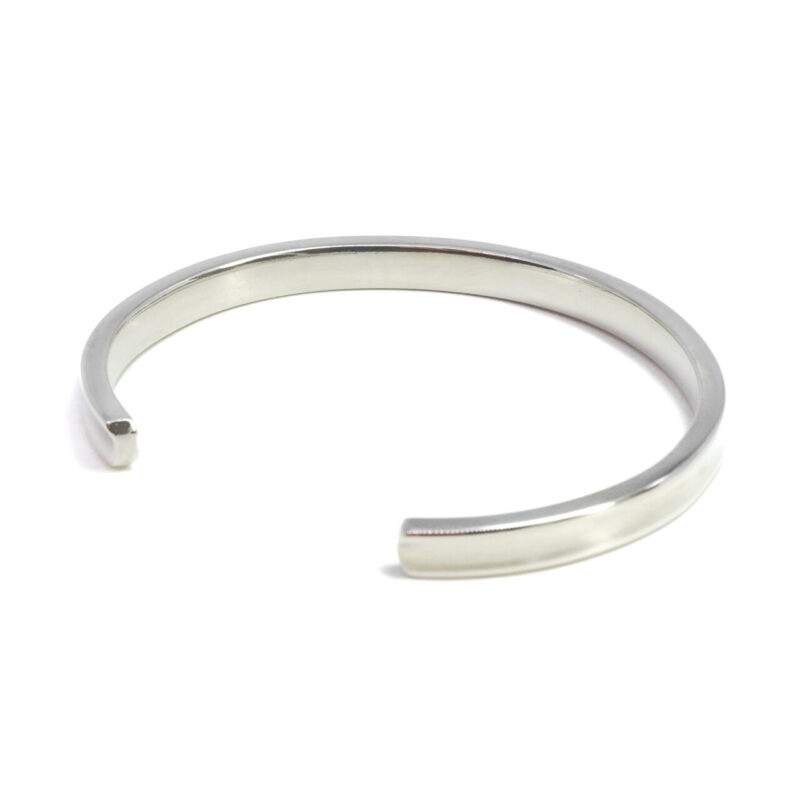 Tiffany & Co Sterling Silver Narrow Cuff Bangle Size Medium RRP$880 #65615 - Image 5