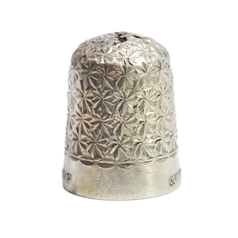 Dura Walker & Hall Sterling Silver PAT G Thimble #61127 - Image 3