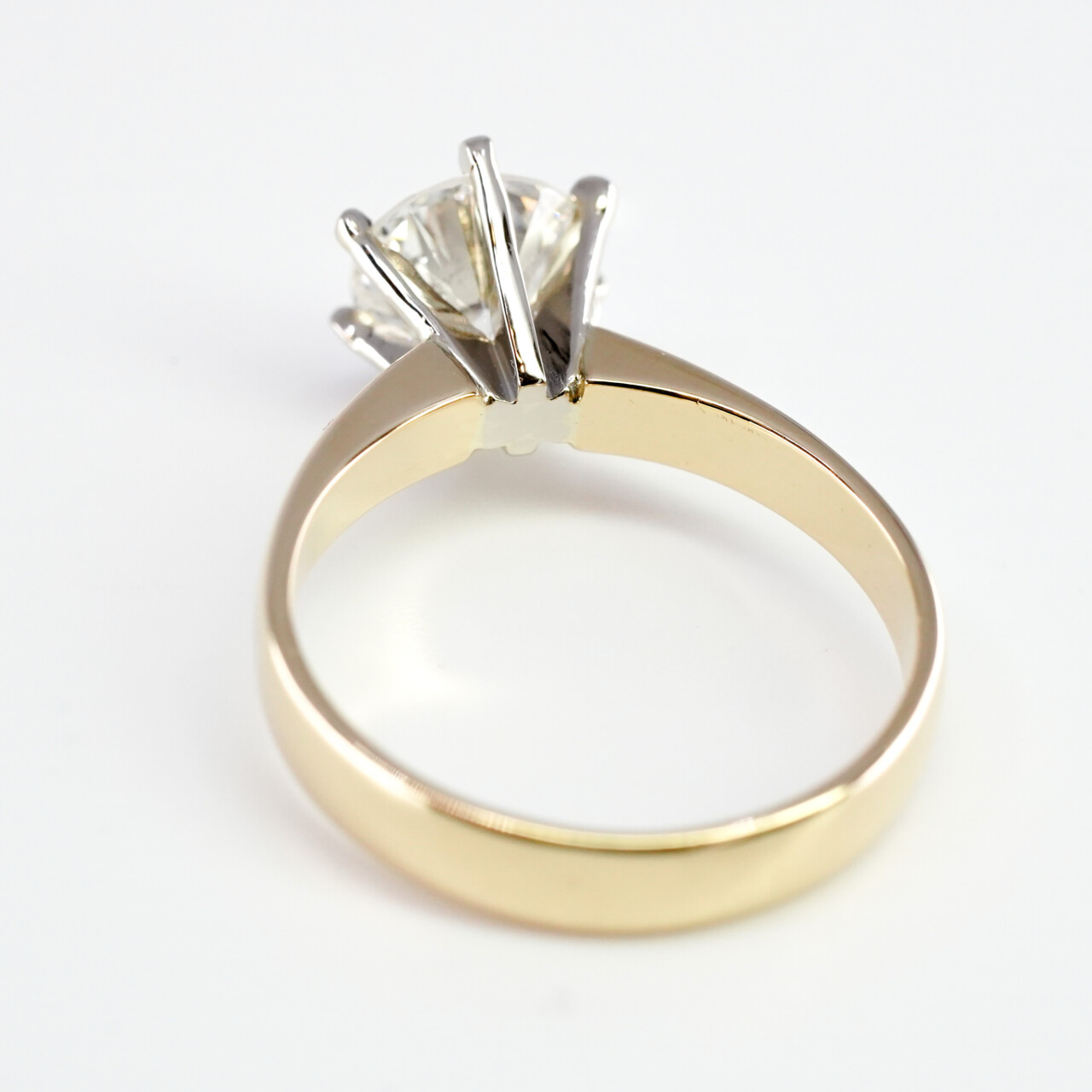 1.51ct Diamond Solitaire Engagement Ring 18ct Yellow Gold Size P1/2 Val $29500 #64961 1.51ct Diamond Solitaire Engagement Ring 18ct Yellow Gold Size P1/2 Val $29500 #64961 - Image 8