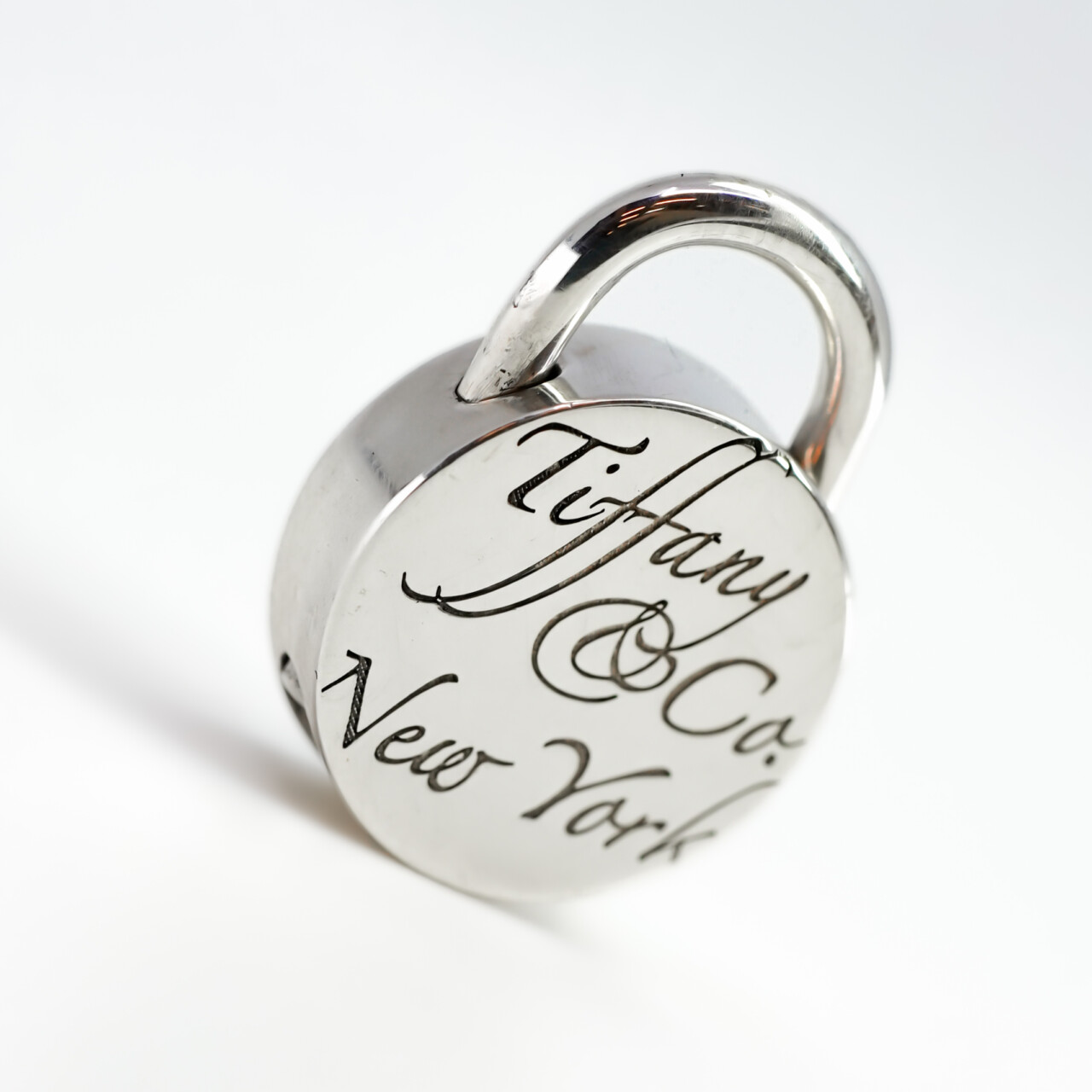 Tiffany & Co Sterling Silver New York Notes Padlock Pendant #65447 Tiffany & Co Sterling Silver New York Notes Padlock Pendant #65447 - Image 10