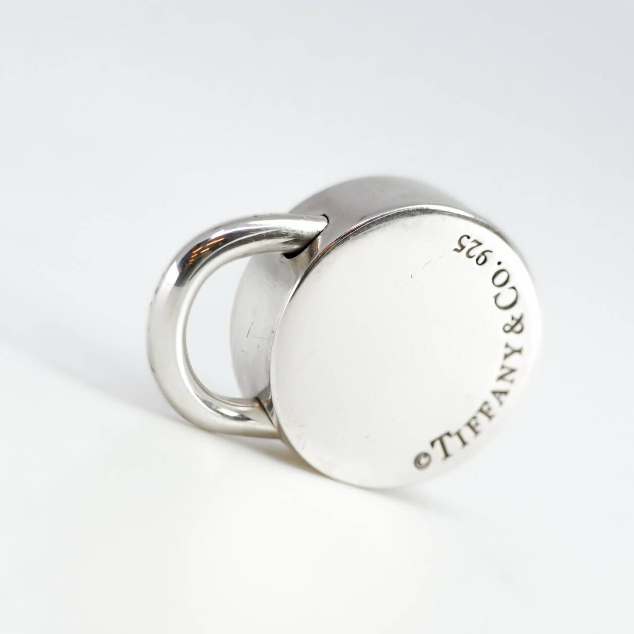 Tiffany & Co Sterling Silver New York Notes Padlock Pendant #65447 Tiffany & Co Sterling Silver New York Notes Padlock Pendant #65447 - Image 9