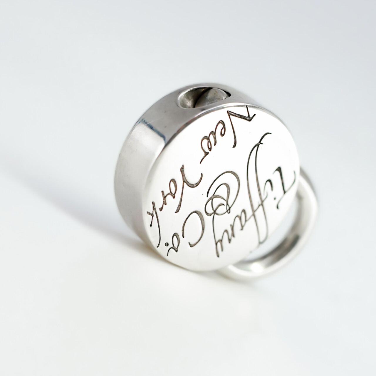 Tiffany & Co Sterling Silver New York Notes Padlock Pendant #65447 Tiffany & Co Sterling Silver New York Notes Padlock Pendant #65447 - Image 8