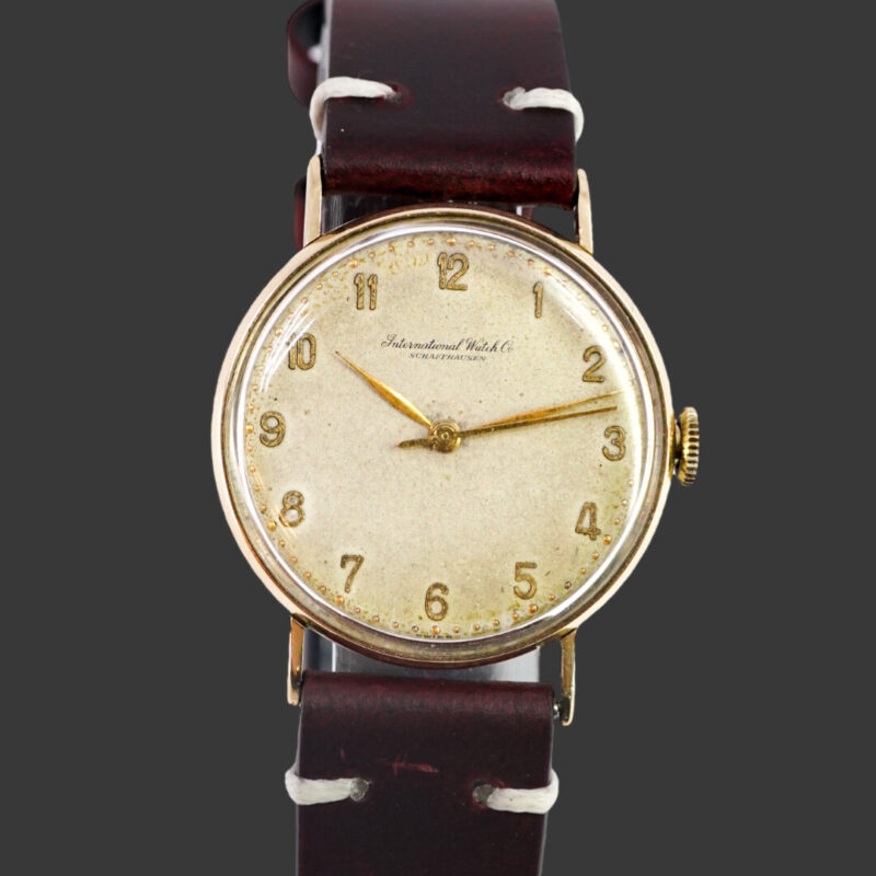 Vintage IWC 14ct Yellow Gold Manual-Wind Watch – Circa 1940s *Serviced* #57780