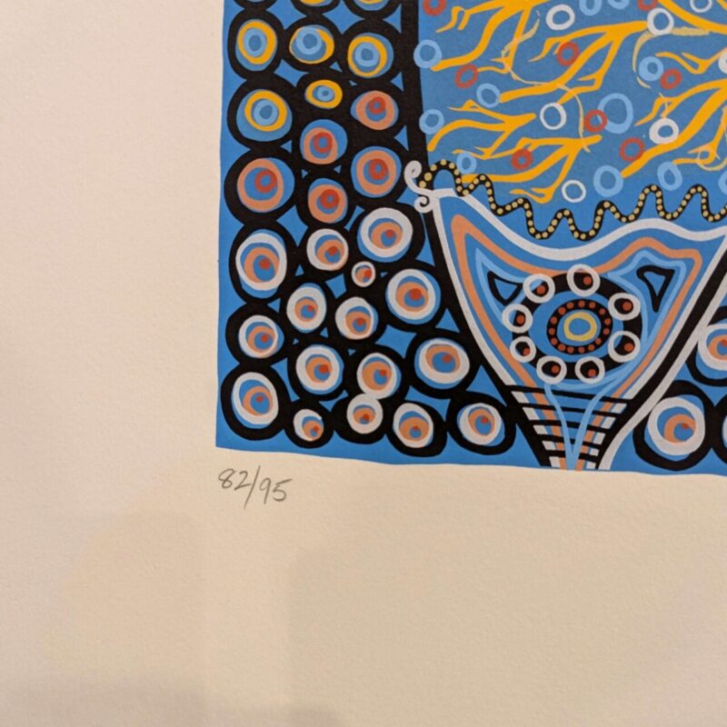 Bronwyn Bancroft Cloud Over Past Generations Aboriginal Screen Print 82/95 | Hand Signed #64864 - Image 4