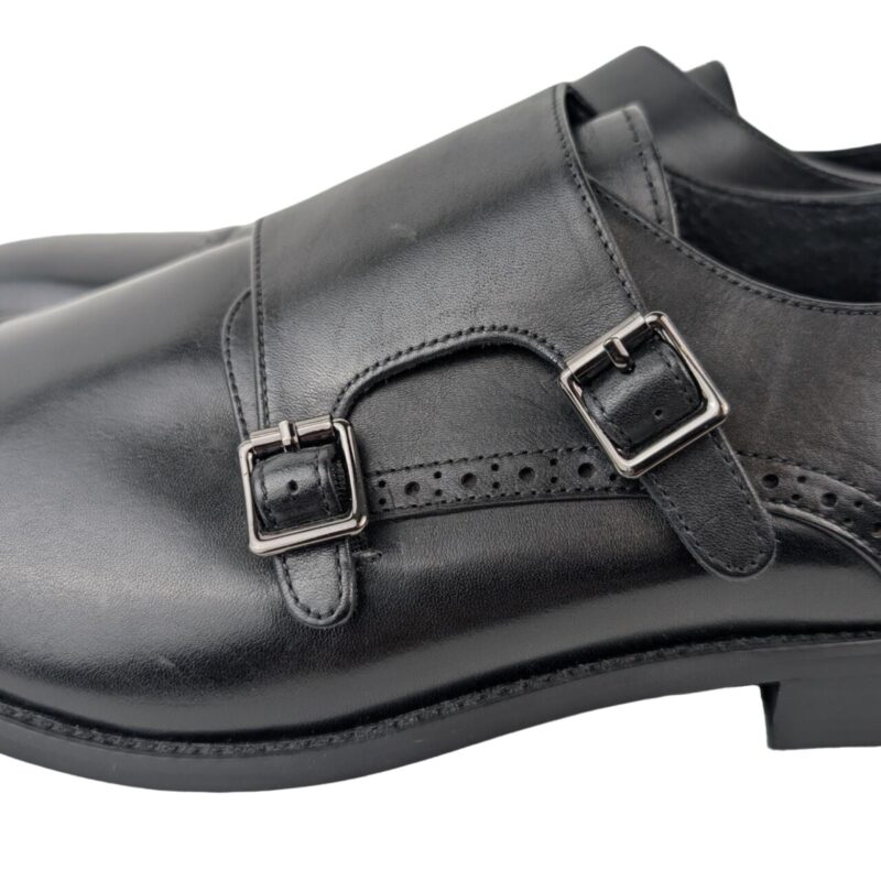 Tarocash Prestige Monk Shoes – Size UK/AU 13 – Black #65596 - Image 11