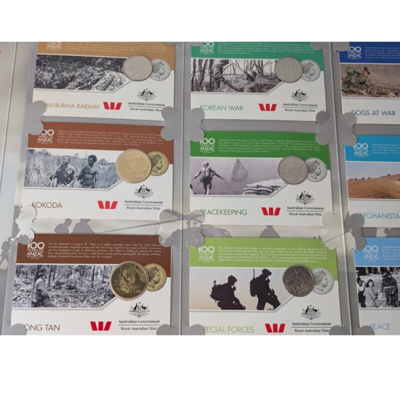 ANZAC to Afghanistan 2016 Coin Collection – 14 Coin Set #65230 - Image 4